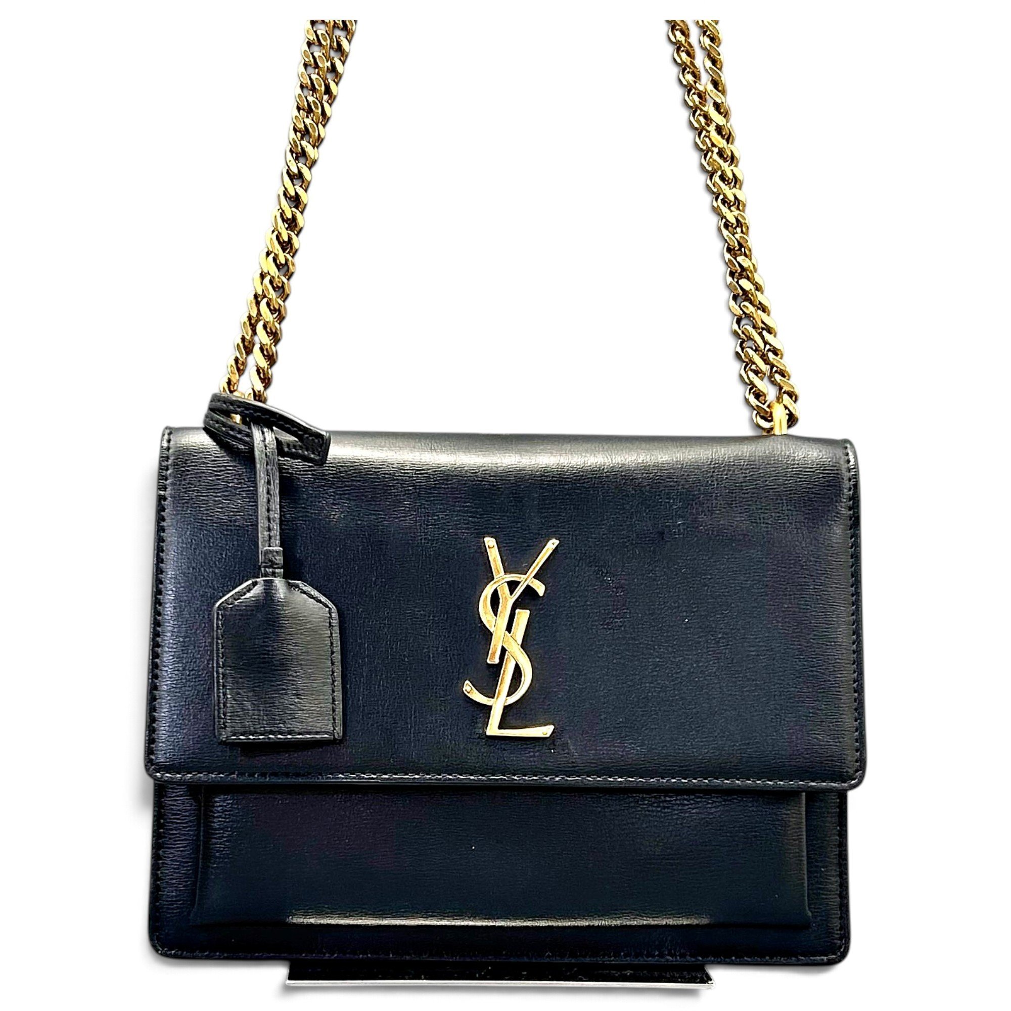 Sunset leather handbag