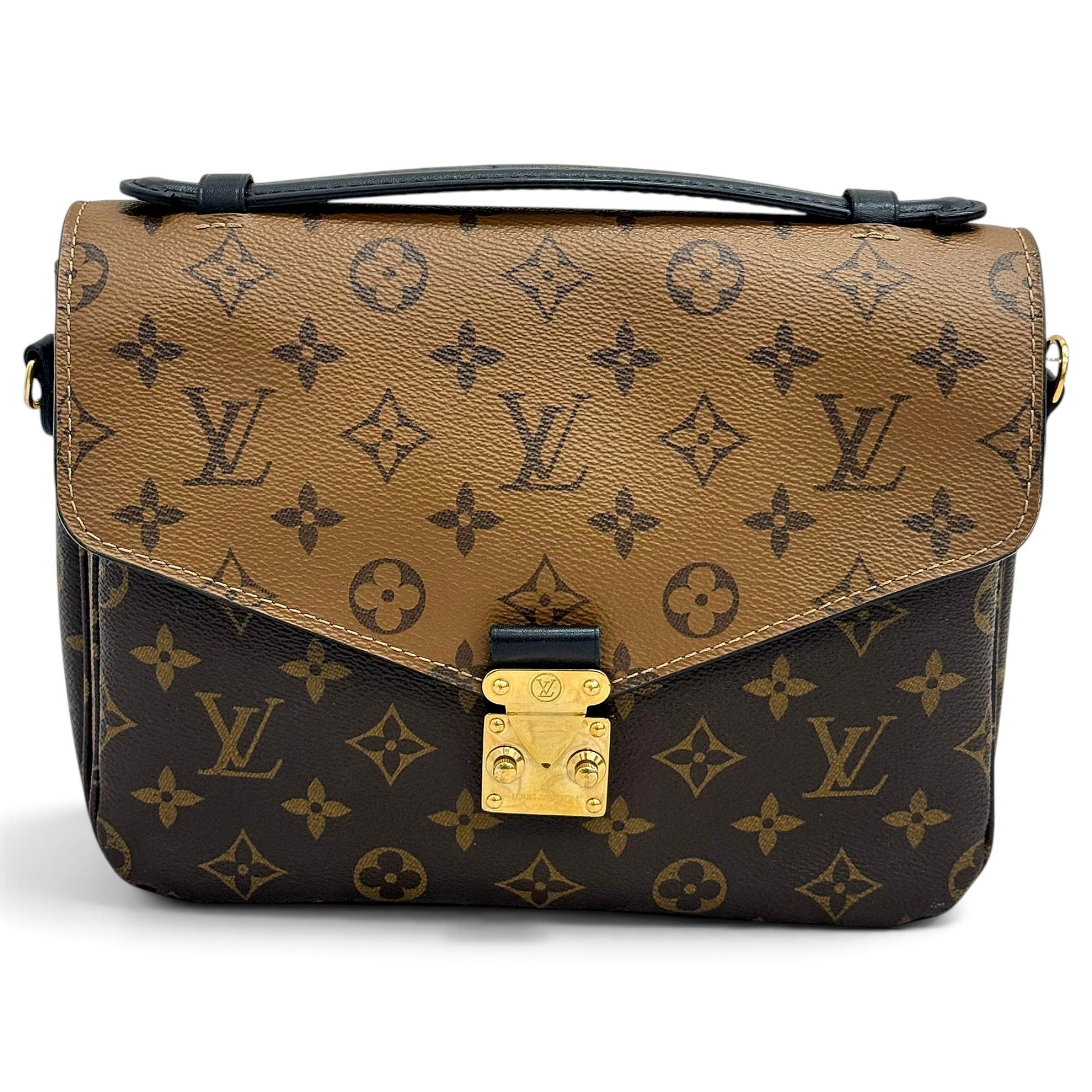 Metis leather handbag