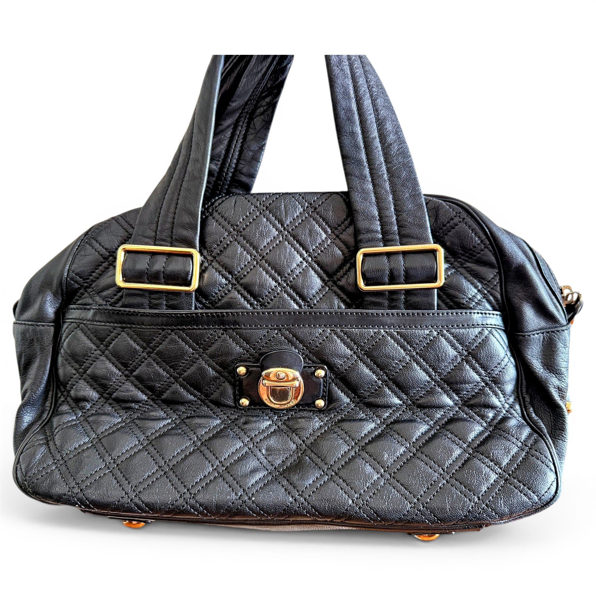 Leather tote