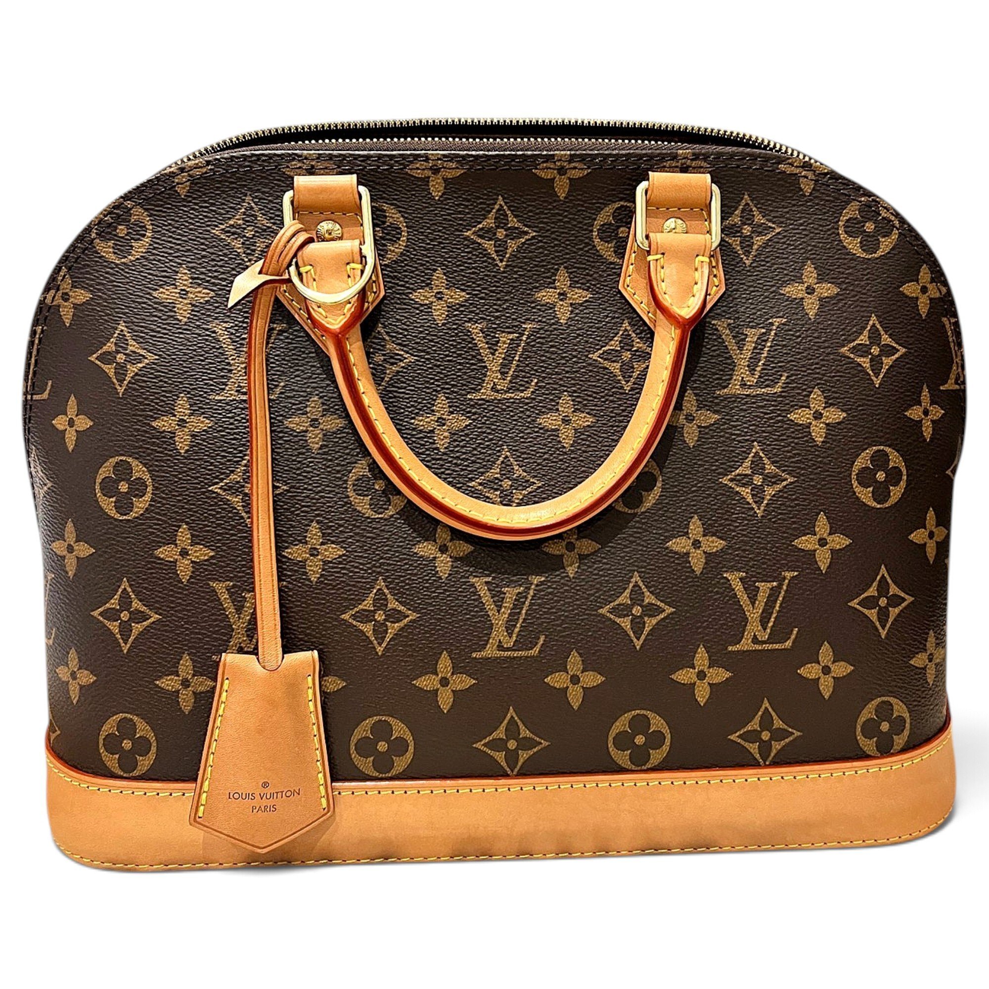 Alma leather handbag