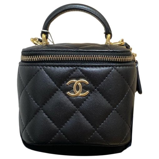 Trendy CC Vanity leather handbag