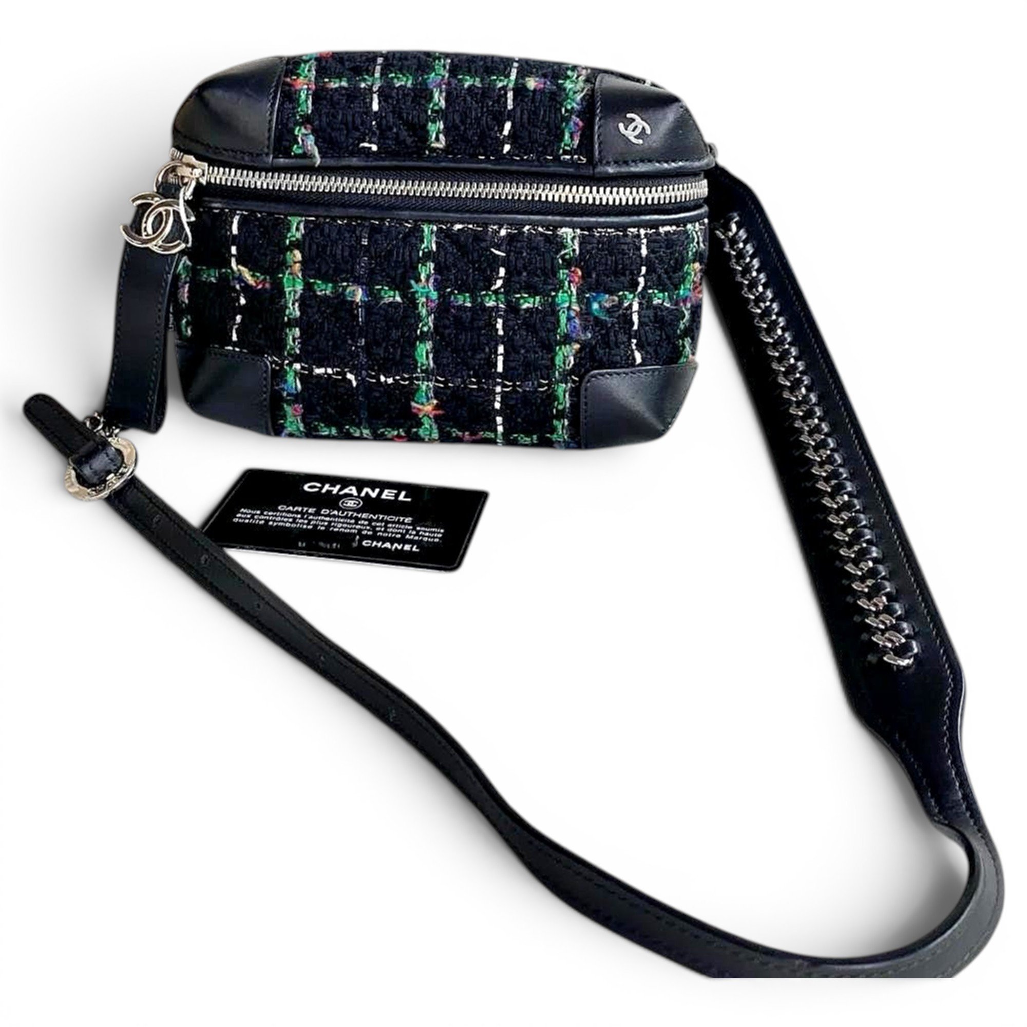 Tweed crossbody bag