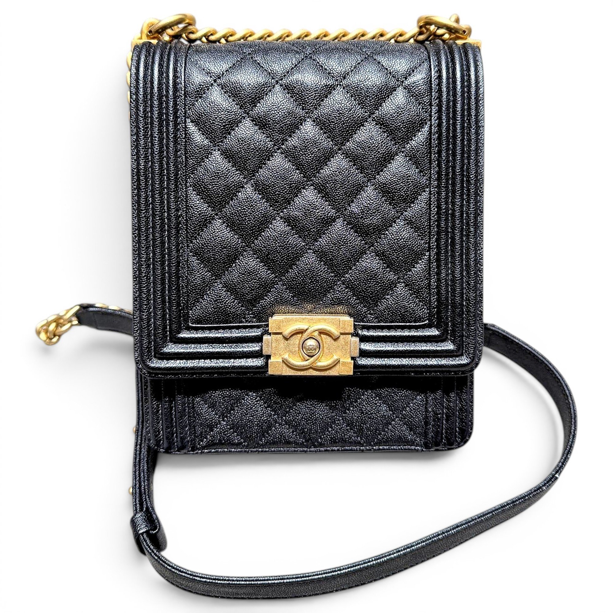 Leather handbag