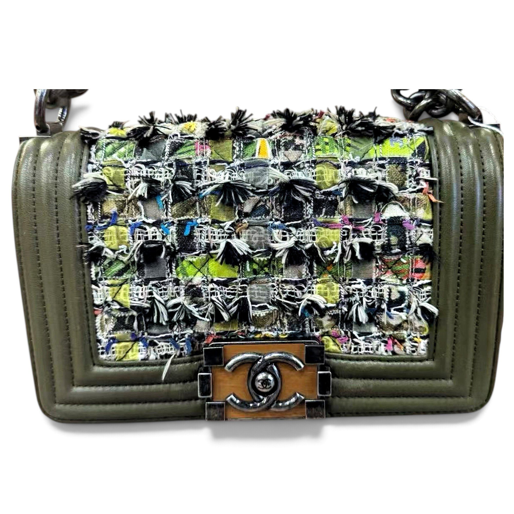 Boy tweed handbag