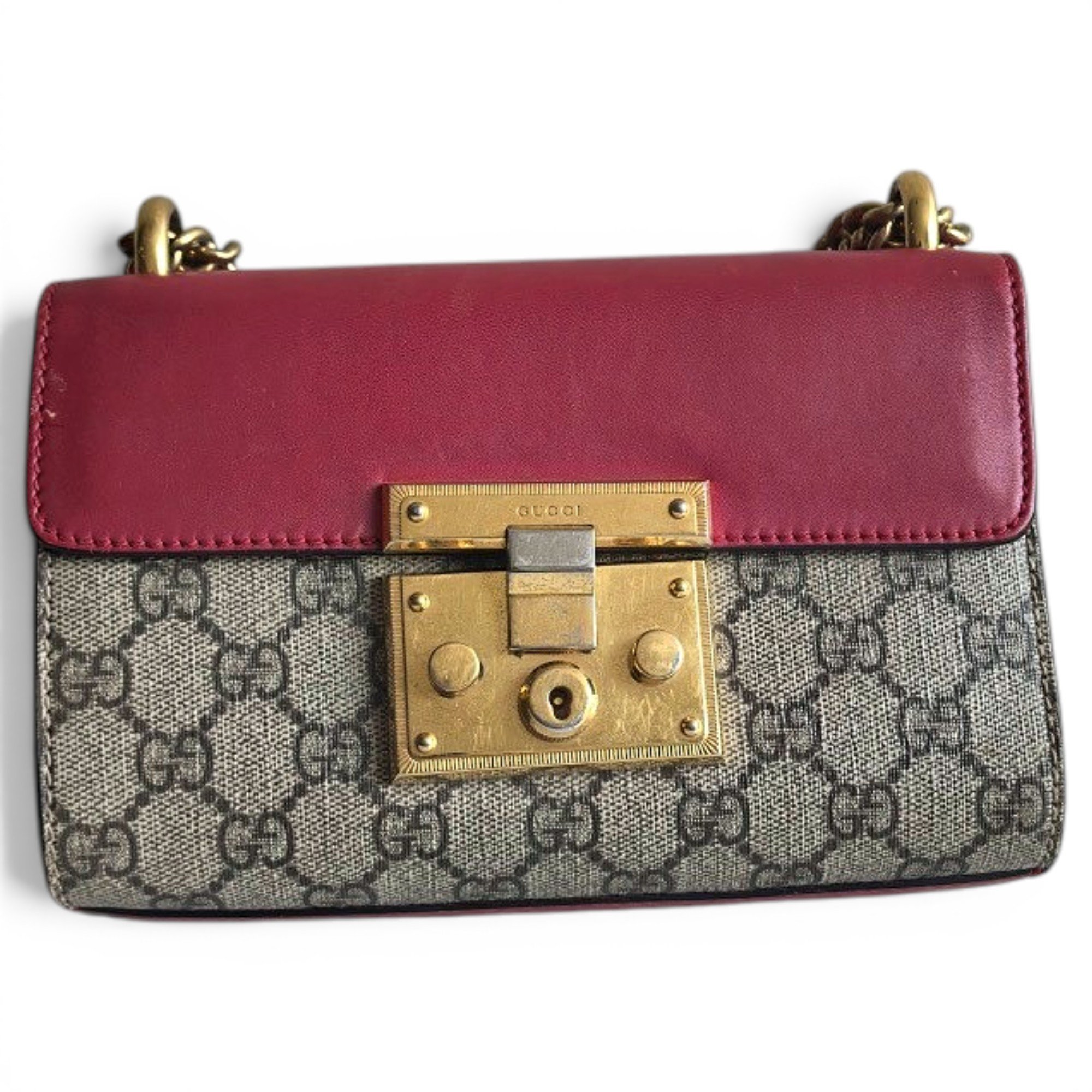 Padlock cloth handbag