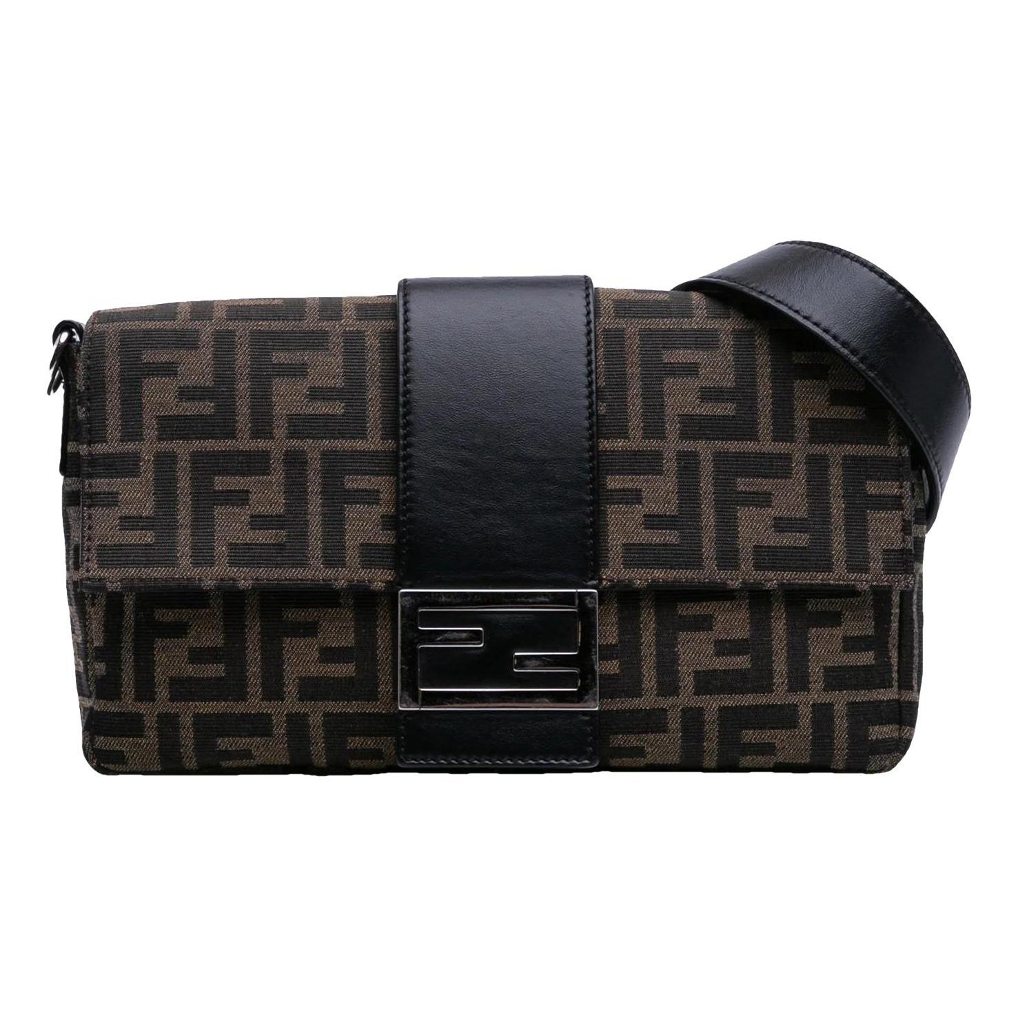 Fendi Baguette cloth satchel