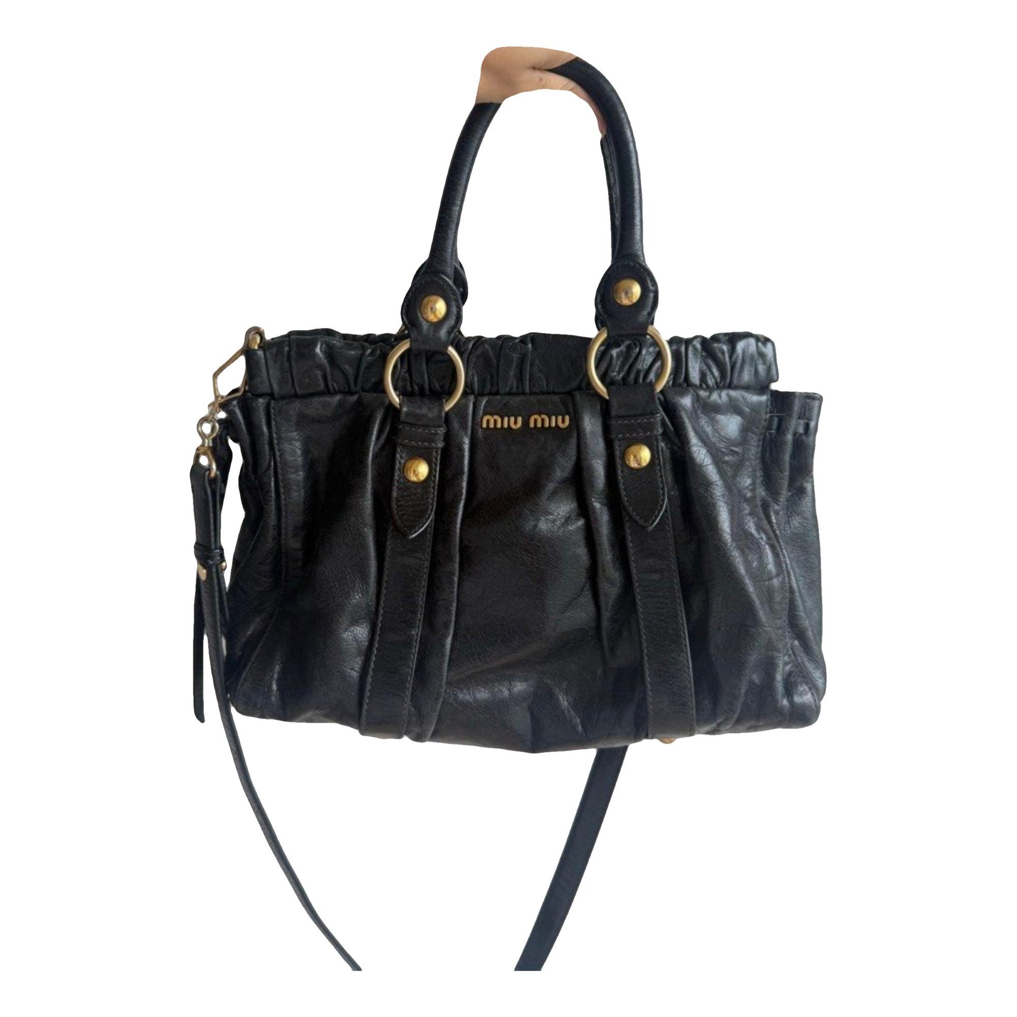 Vitello leather handbag