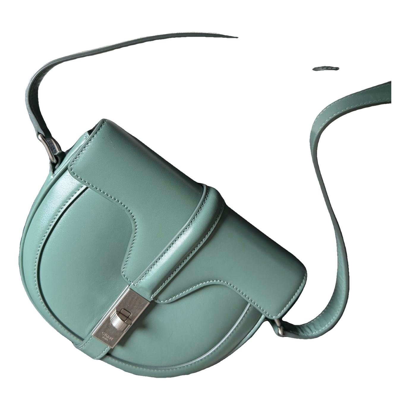 SAC 16 BESACE leather handbag