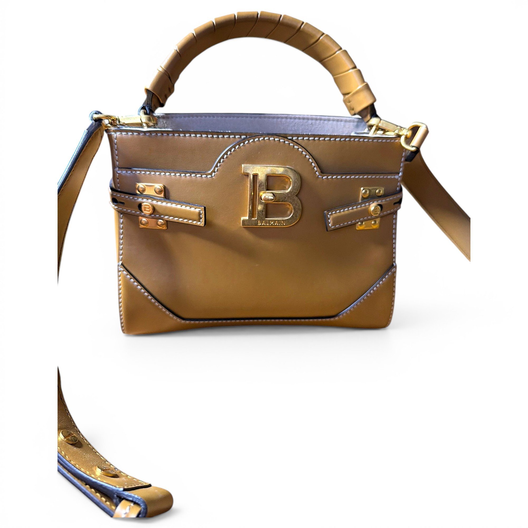 Leather handbag