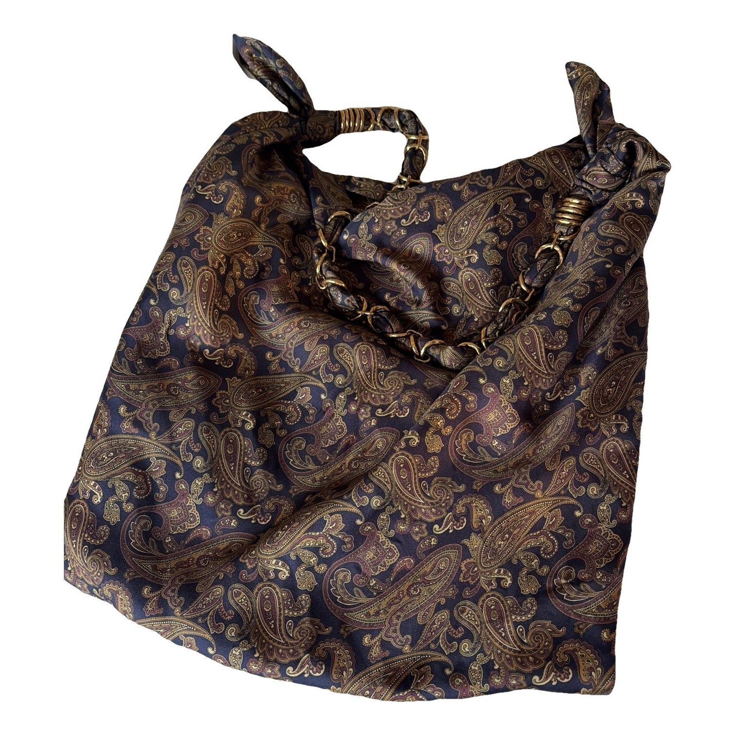 Silk handbag