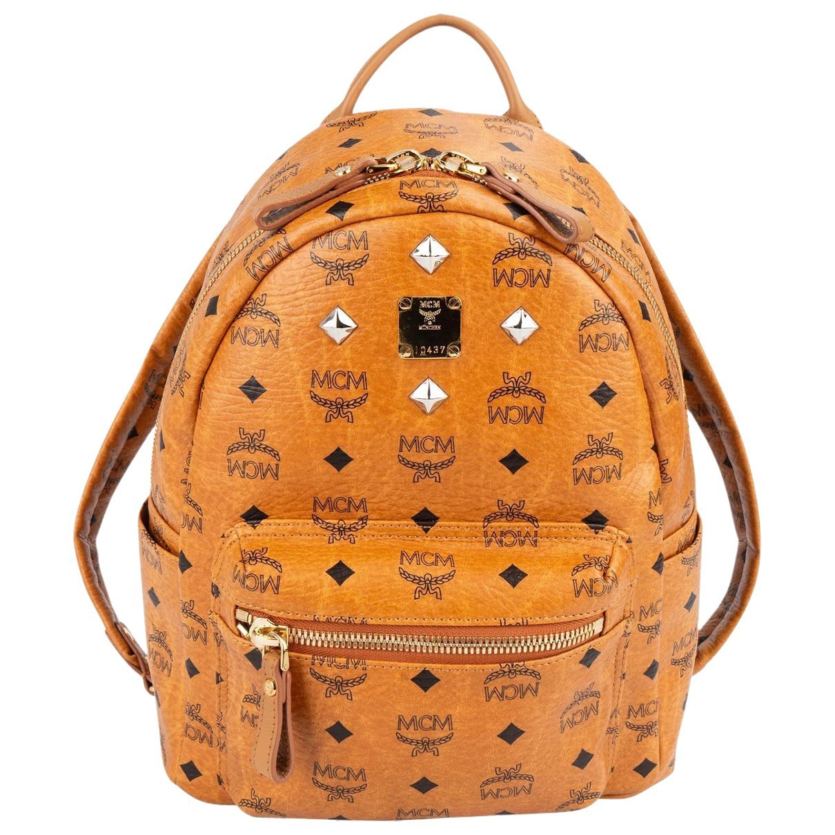 Stark leather backpack