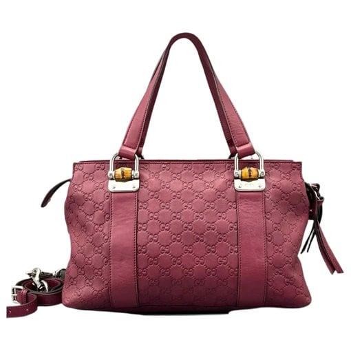 Leather handbag