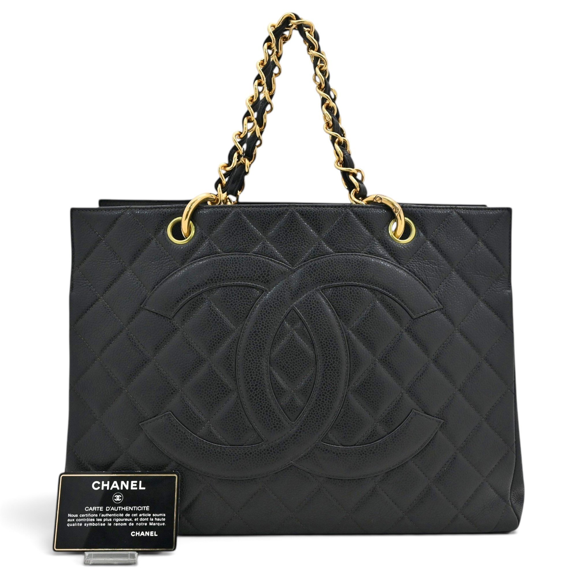 Leather tote