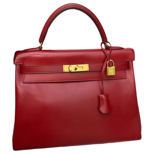 Hermes Kelly 32 Handbag Rouge Casaque