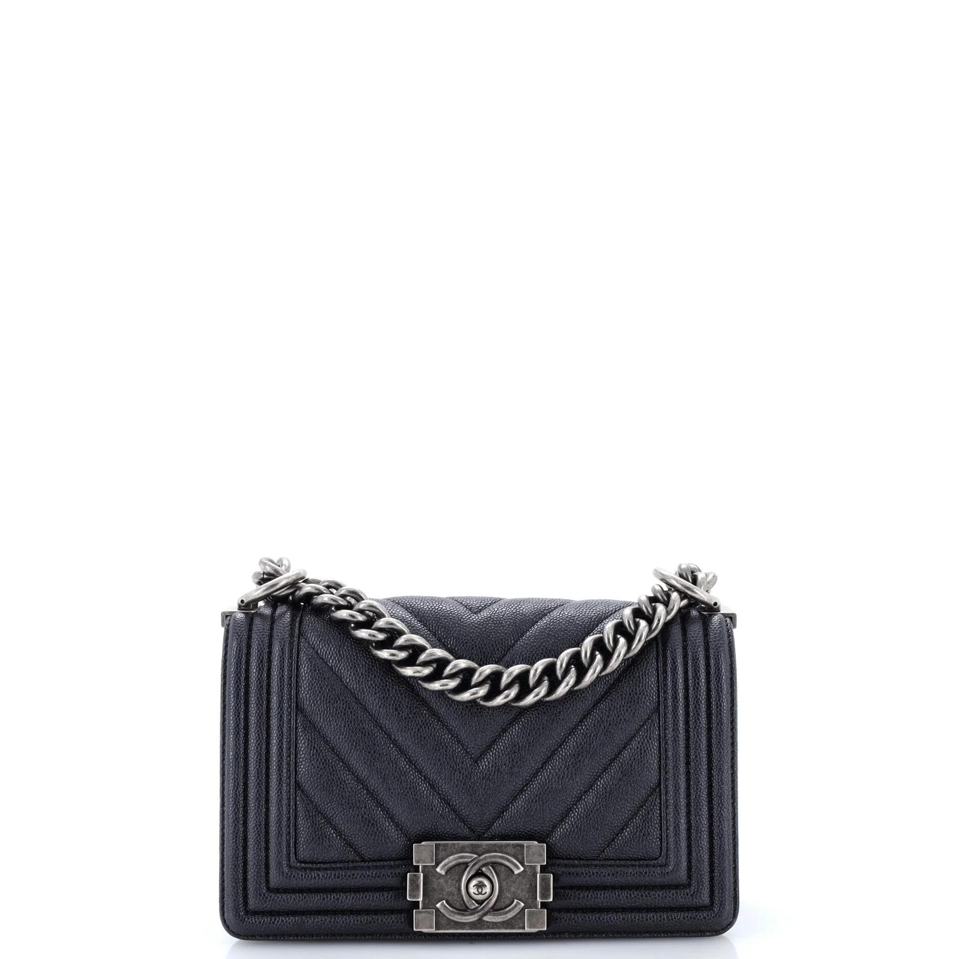 Boy leather crossbody bag