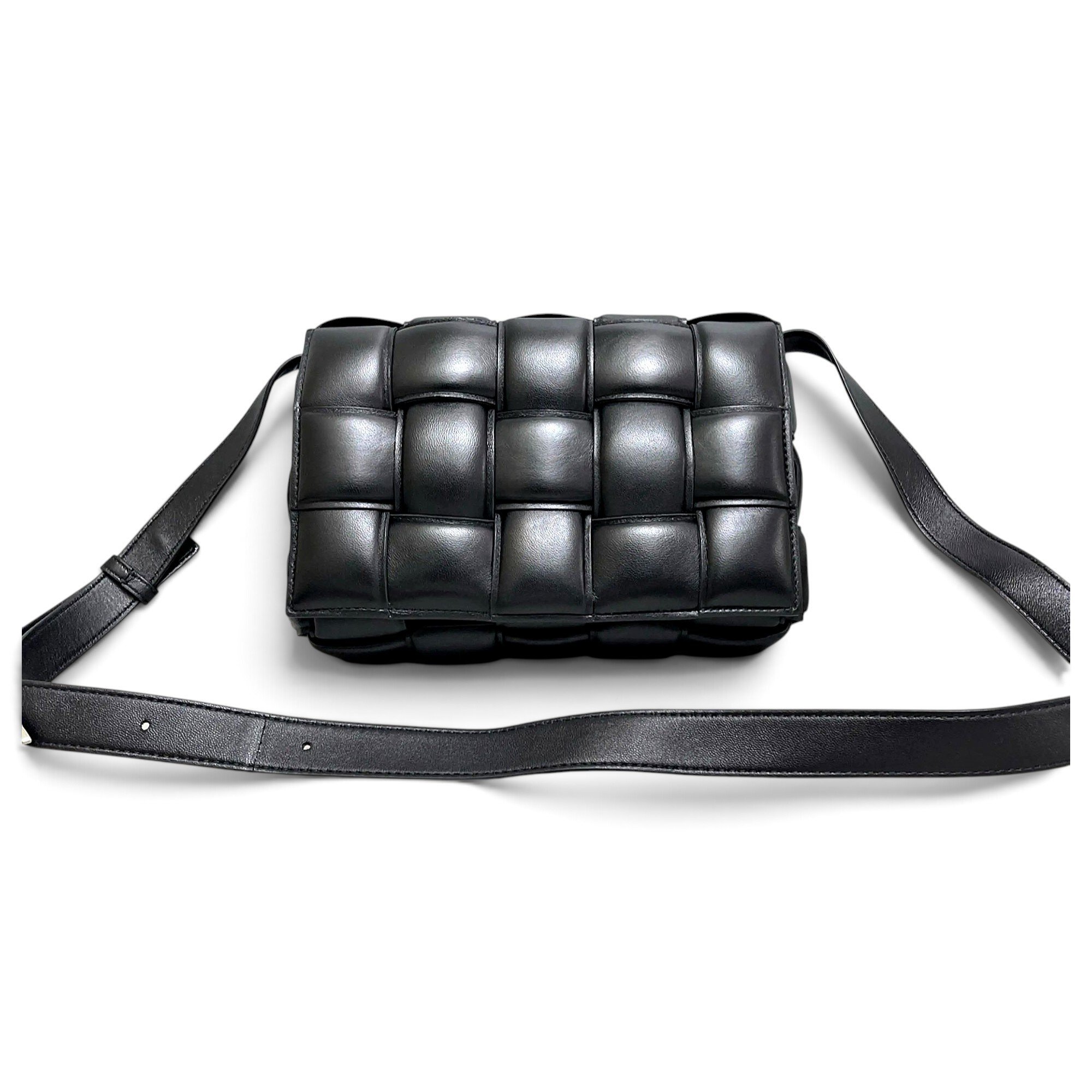 Cassette Padded leather handbag
