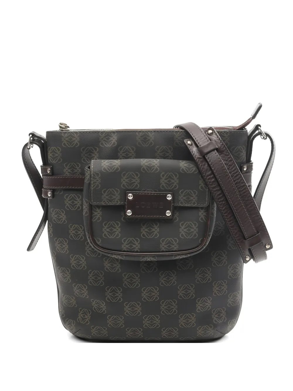 2000s anagram shoulder bag
