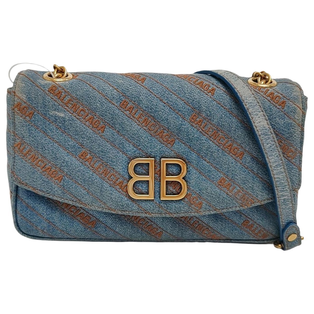 Balenciaga BB chain leather crossbody bag