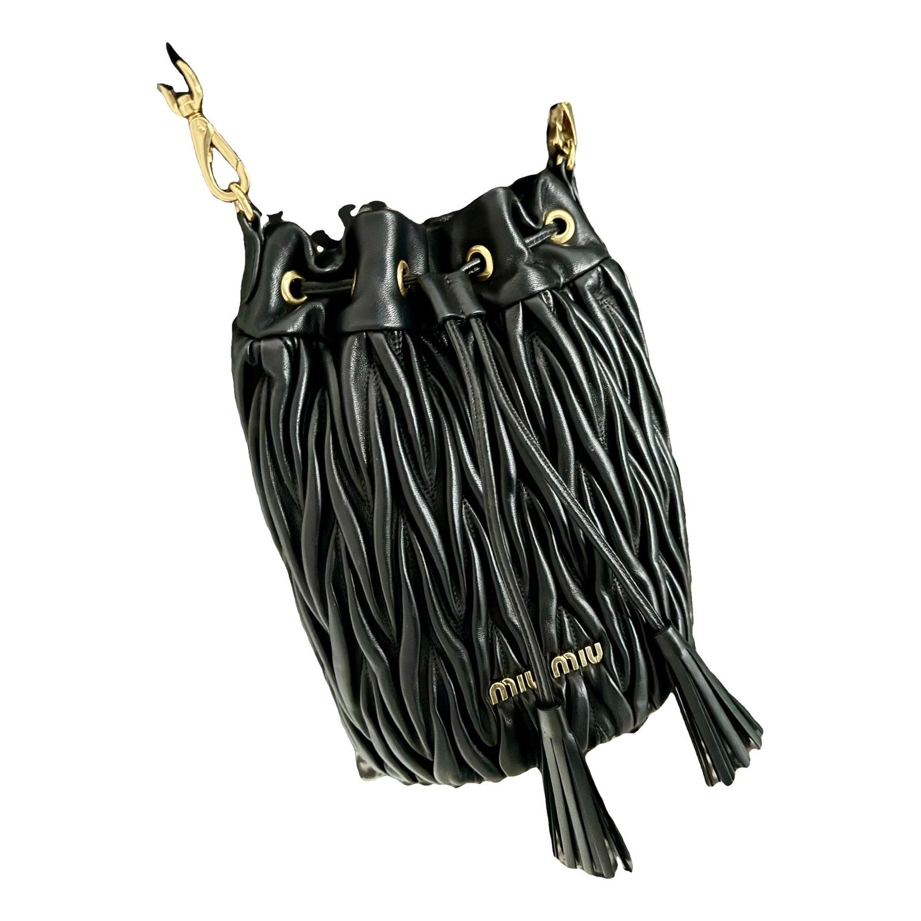Leather crossbody bag