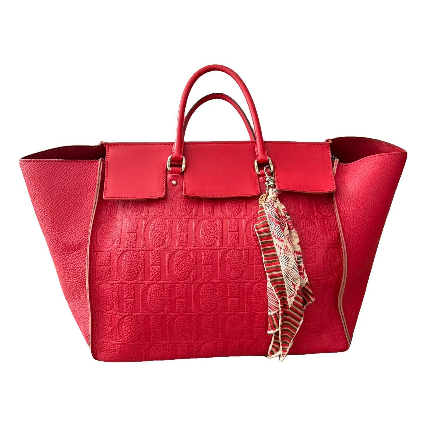 Leather tote