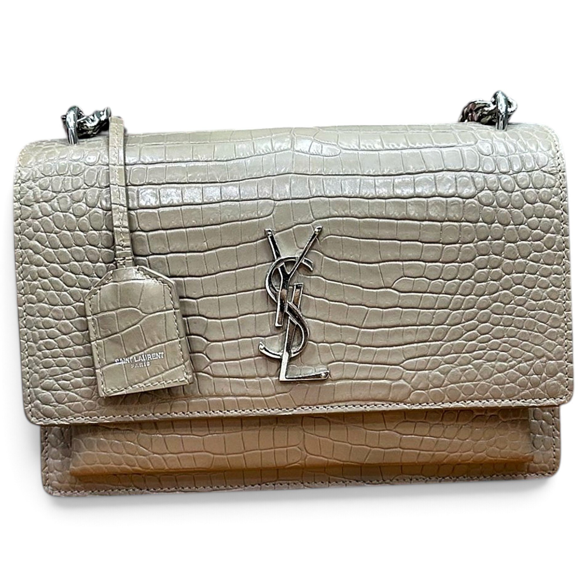 Sunset leather handbag