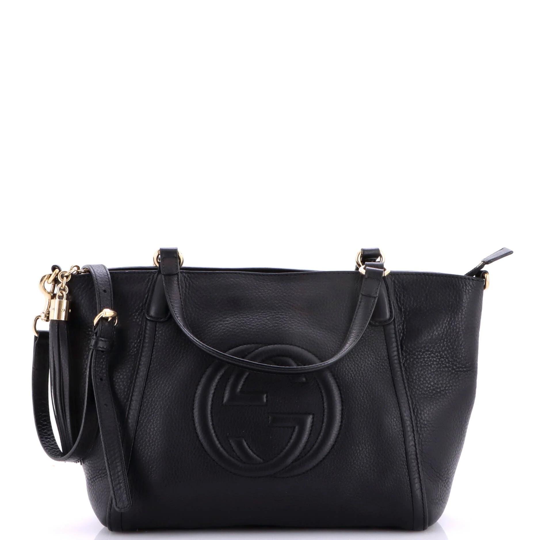 Leather handbag