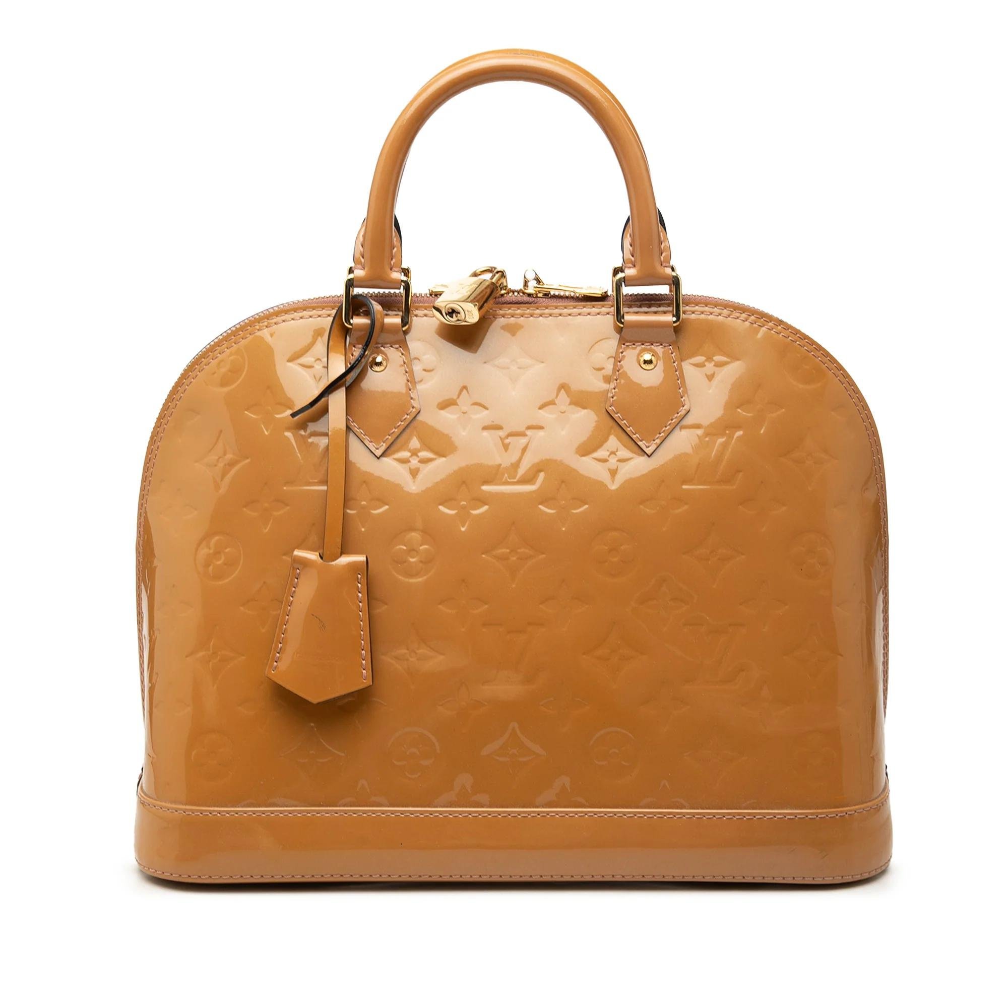 Alma leather handbag