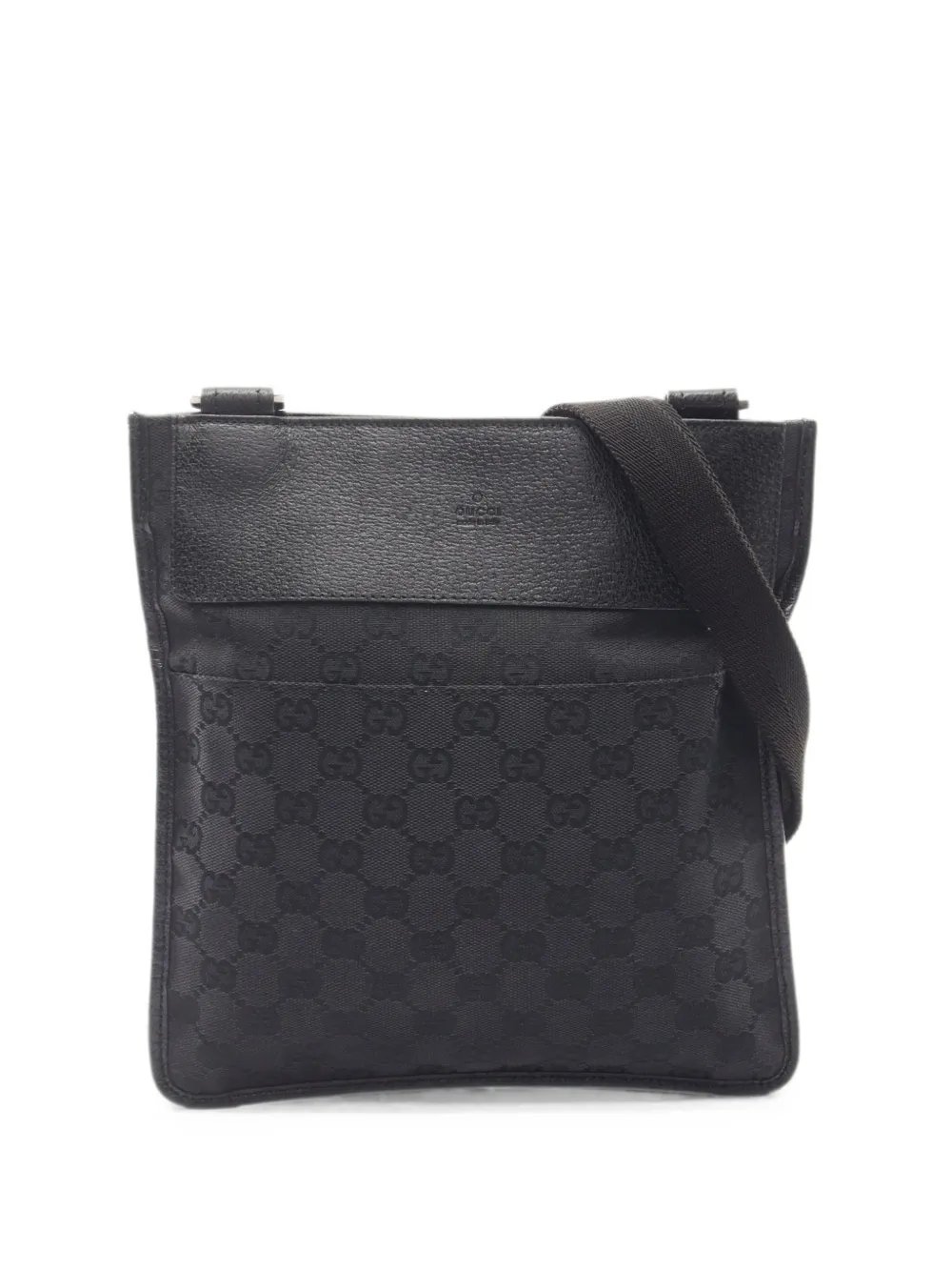 2000s GG canvas shoulder bag