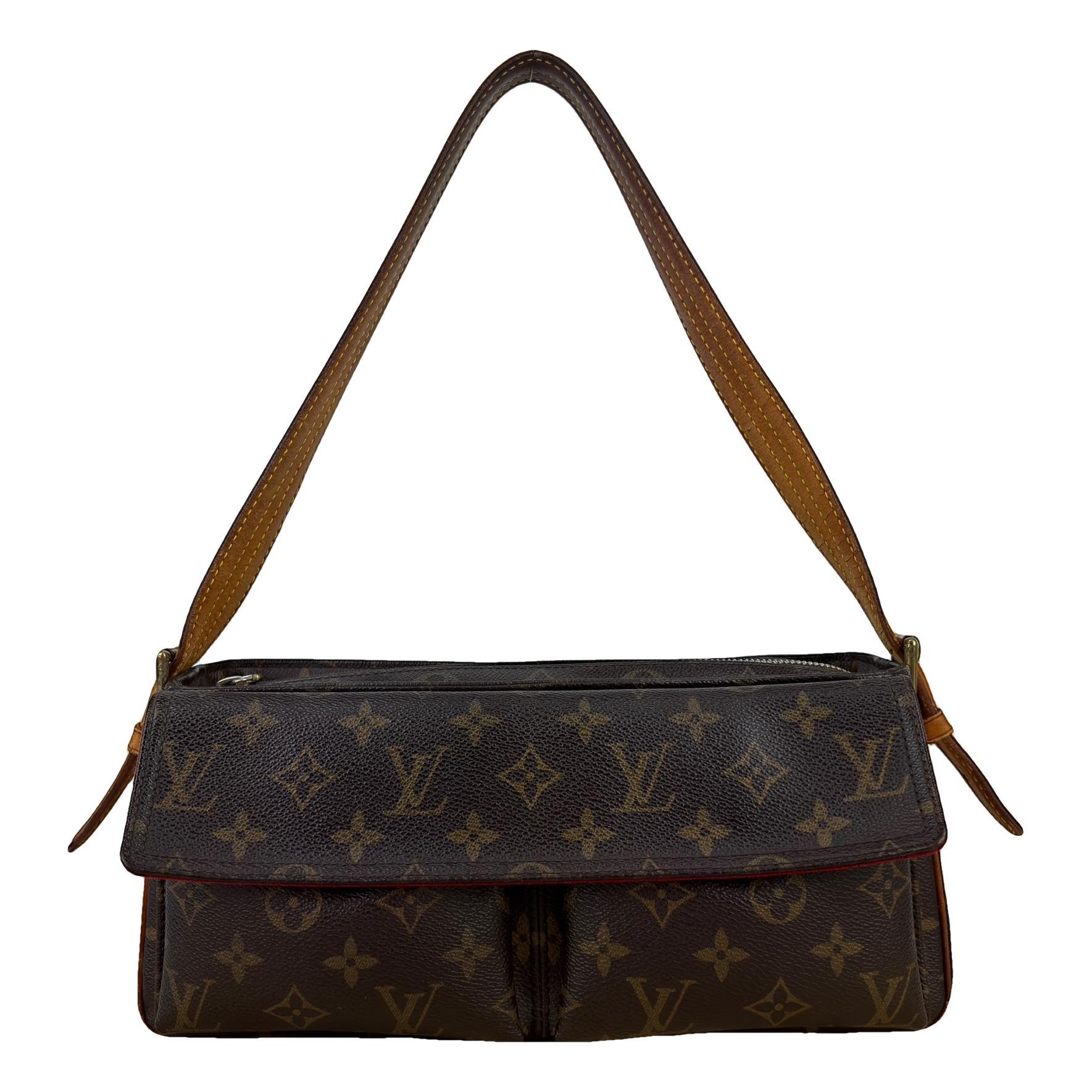 Viva Cité leather handbag