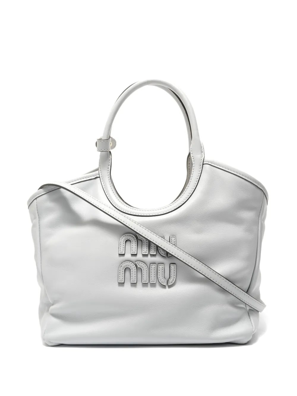 Ivy leather tote bag
