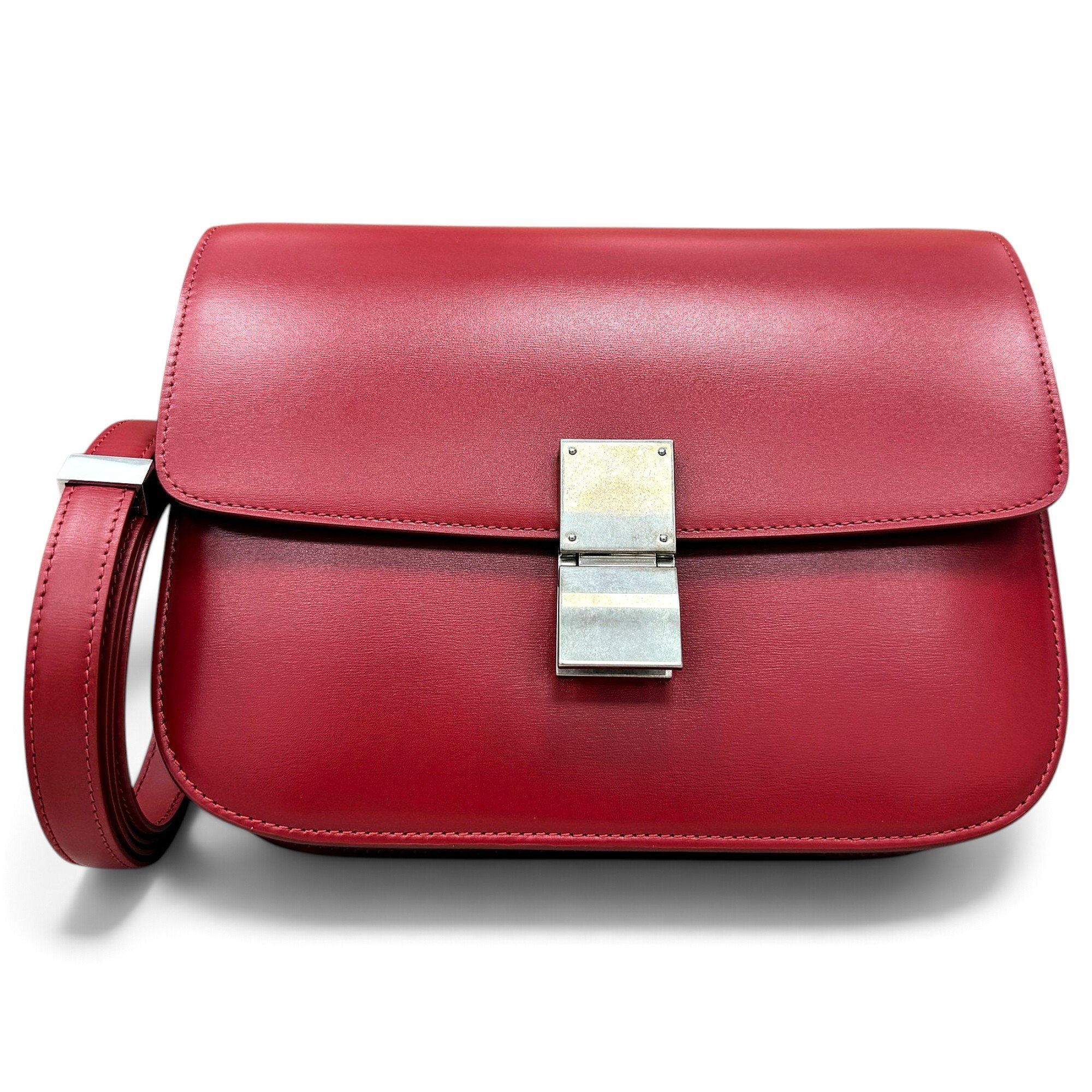 Classic leather handbag