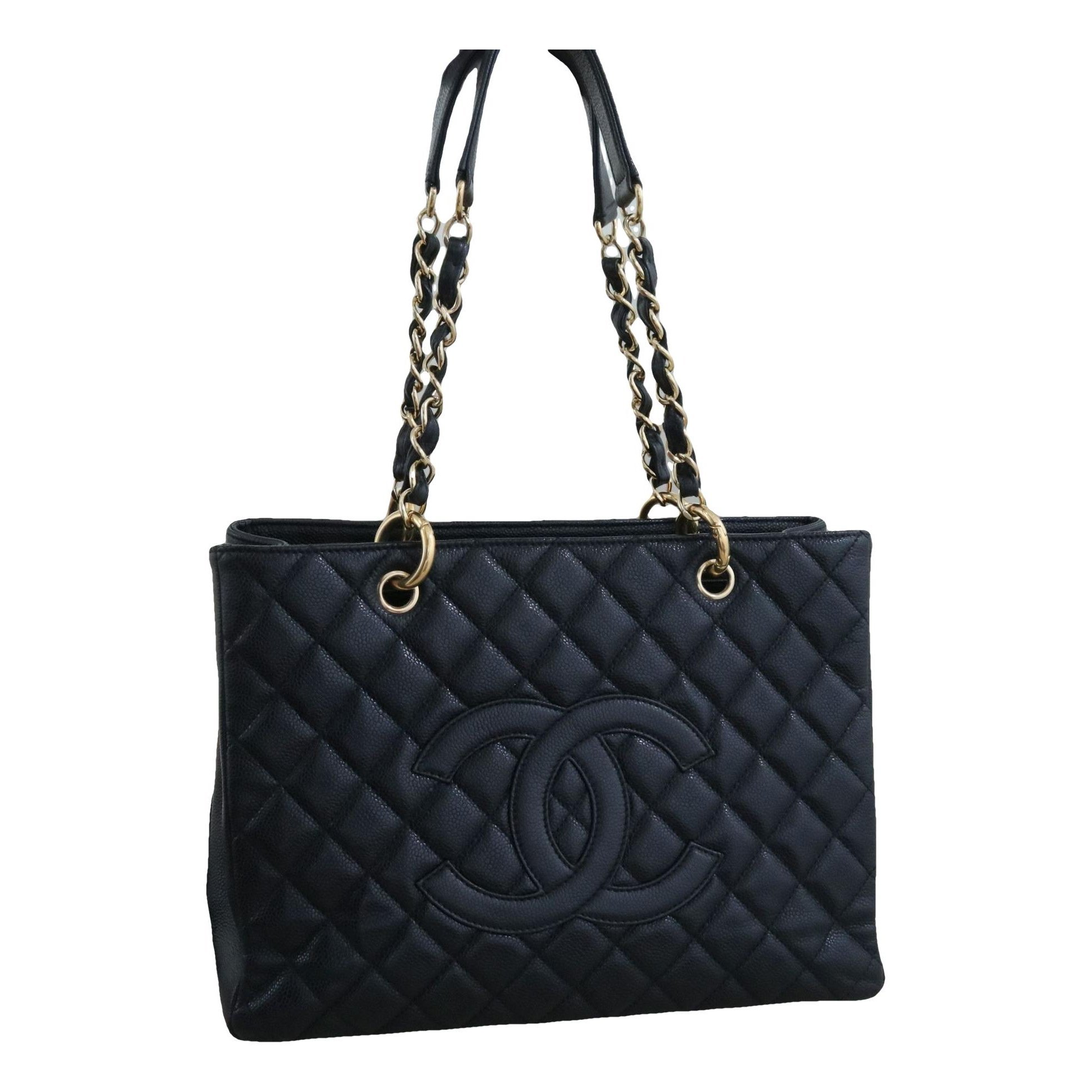 Grand shopping leather tote