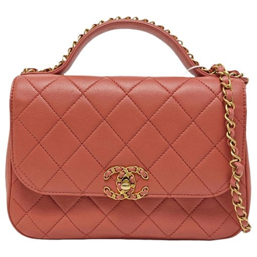 Leather handbag