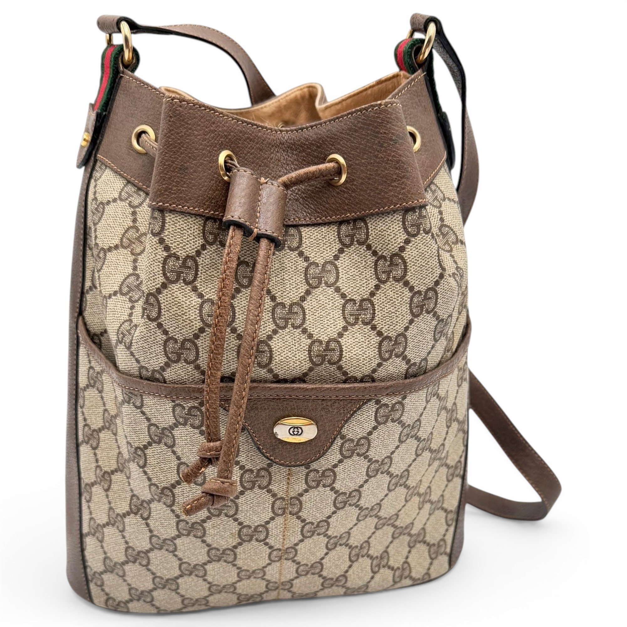 Leather handbag