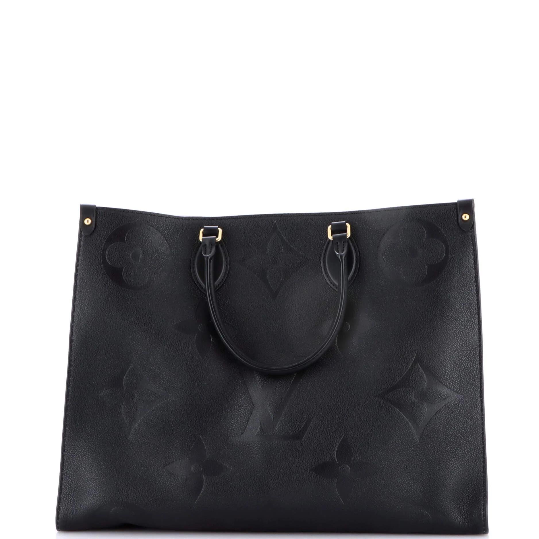 Leather tote