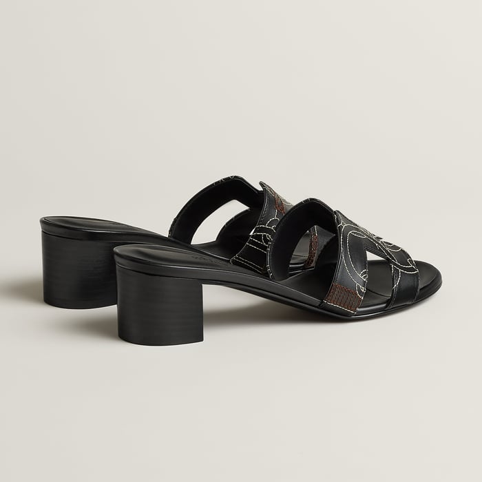 Noir Oasis Sandal
