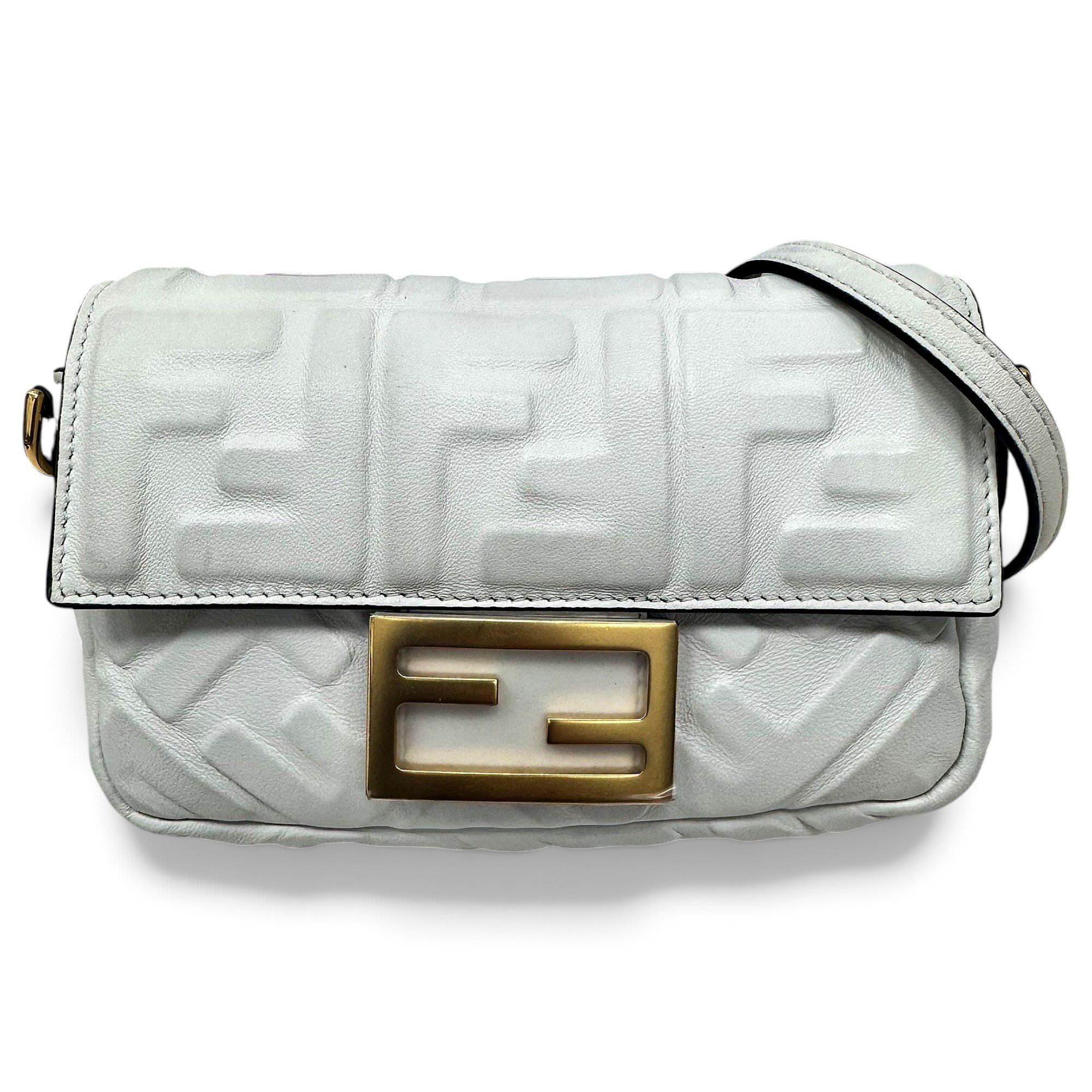 Baguette leather handbag