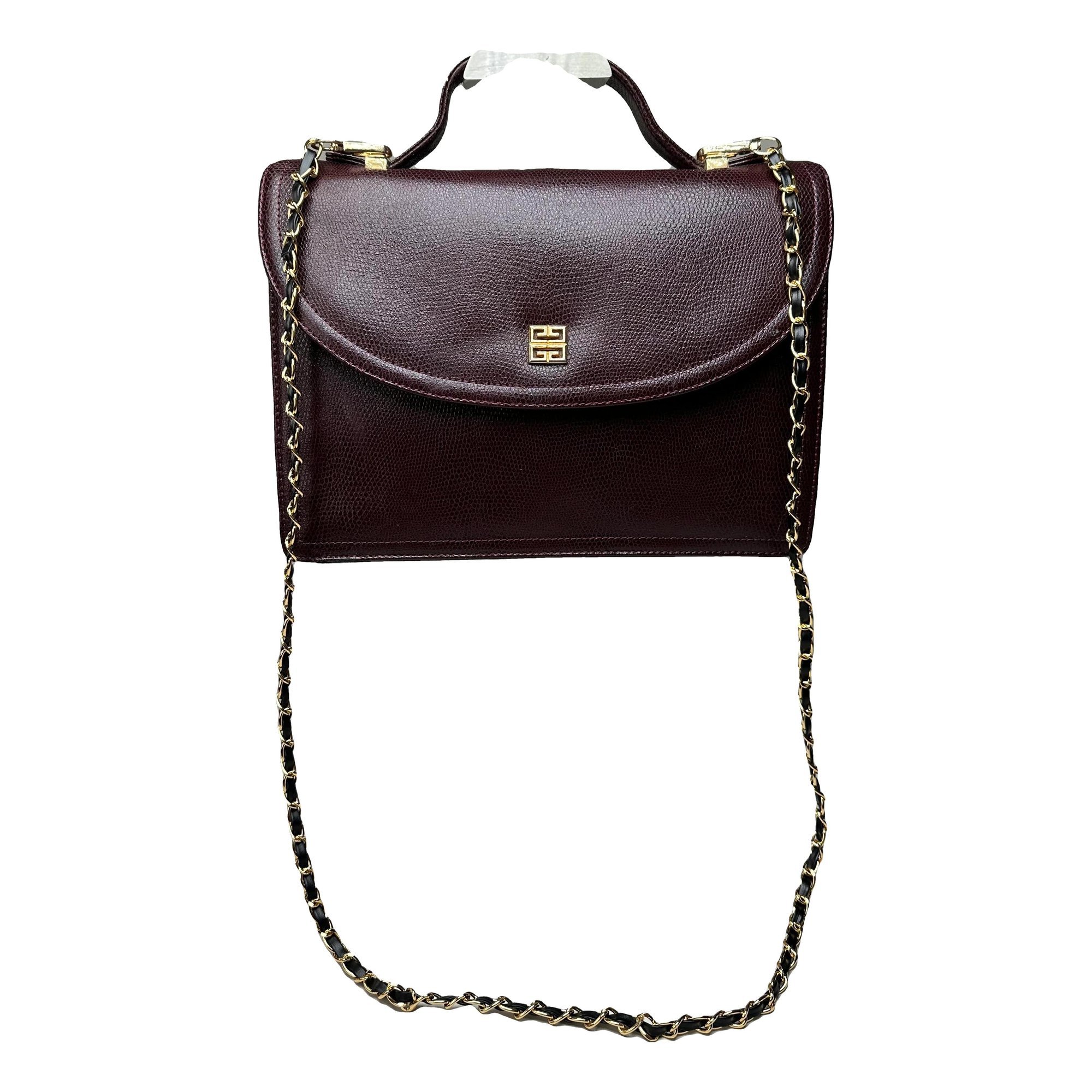 4G leather handbag