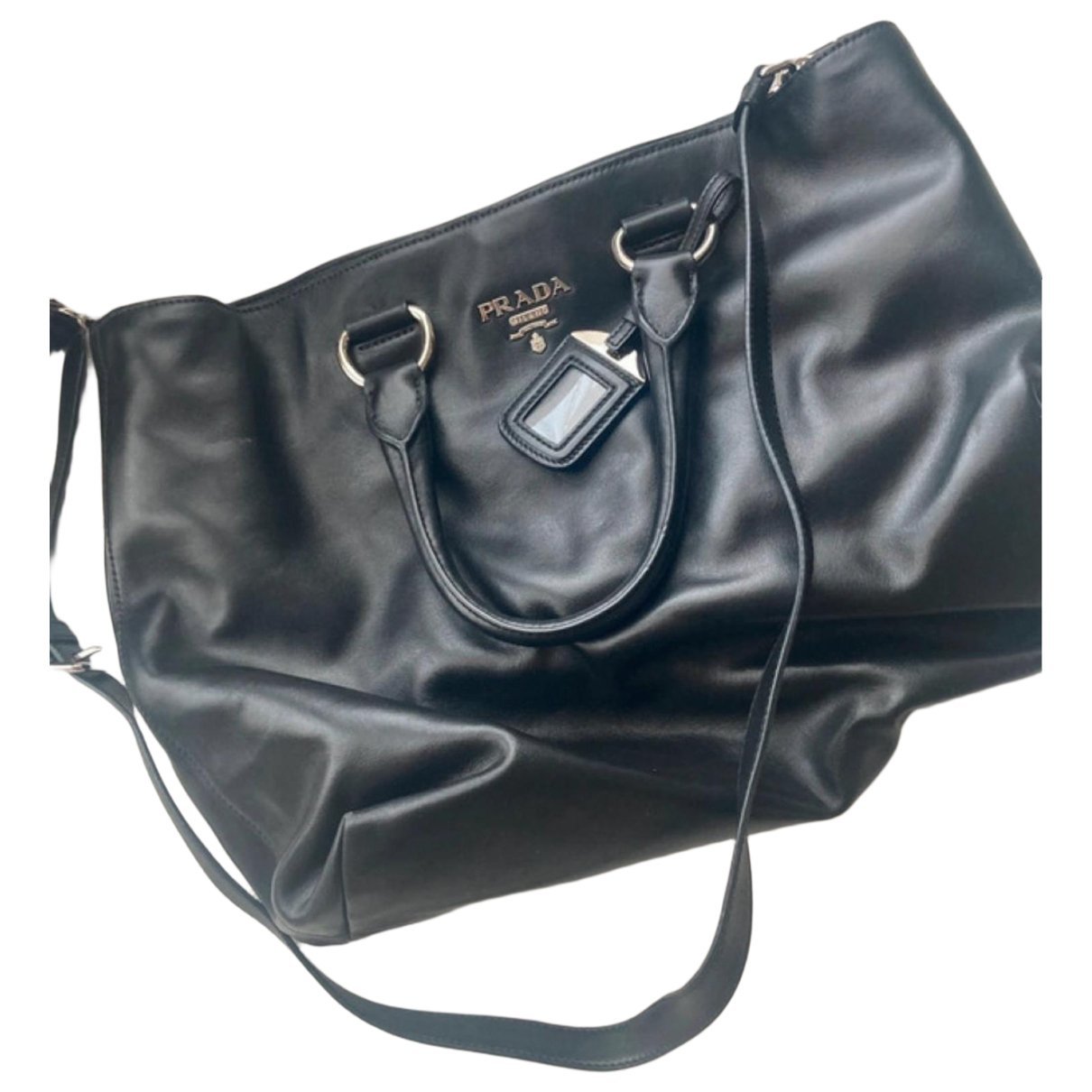 Soft leather tote