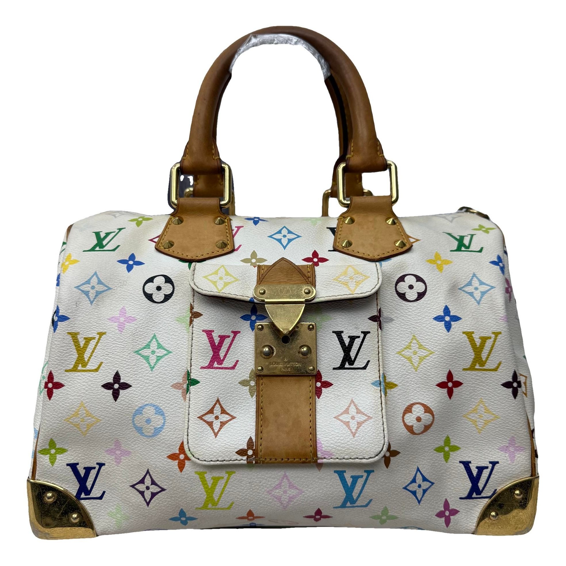 Speedy leather handbag