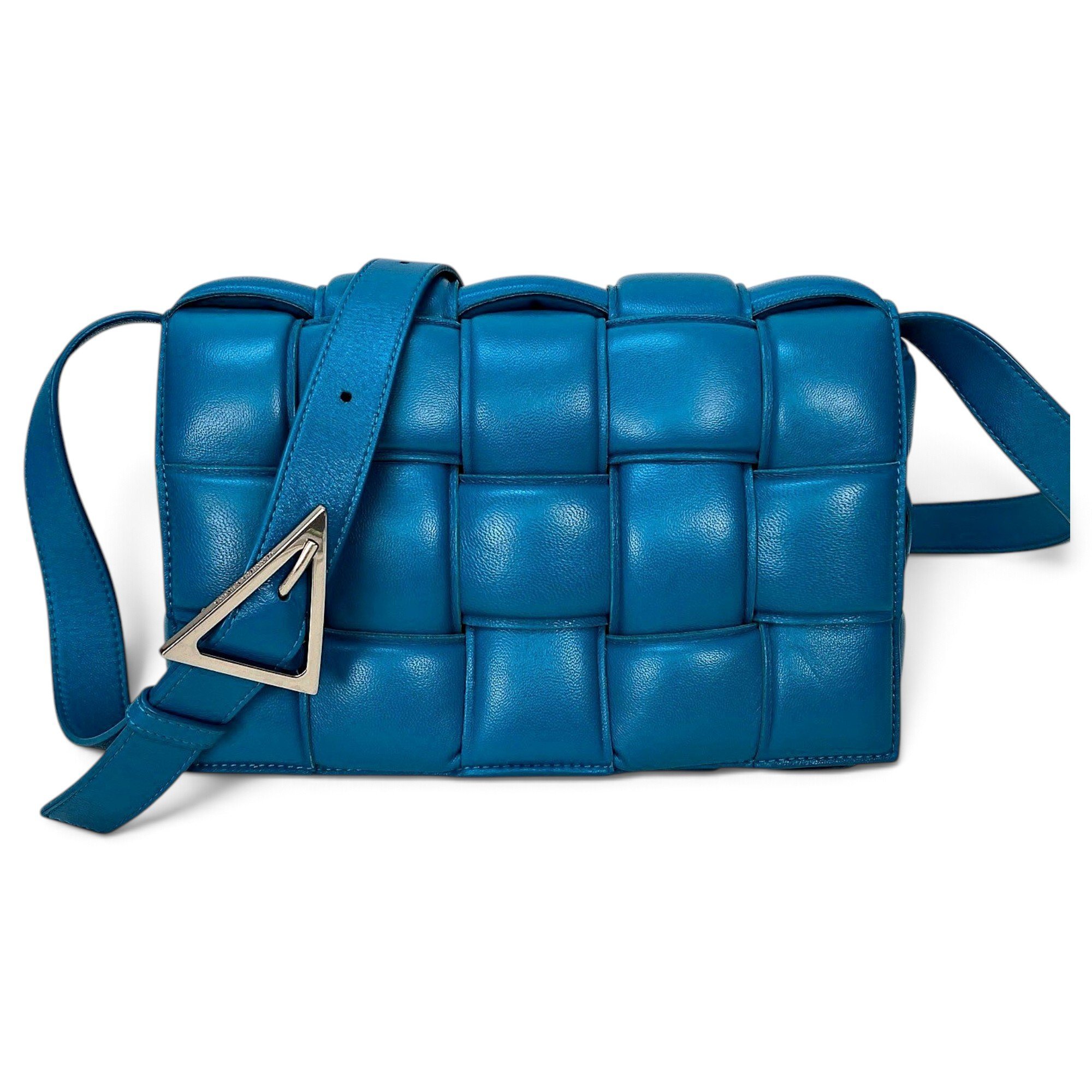 Cassette Padded leather handbag