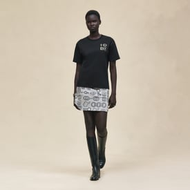 T-shirt maxi cartouche