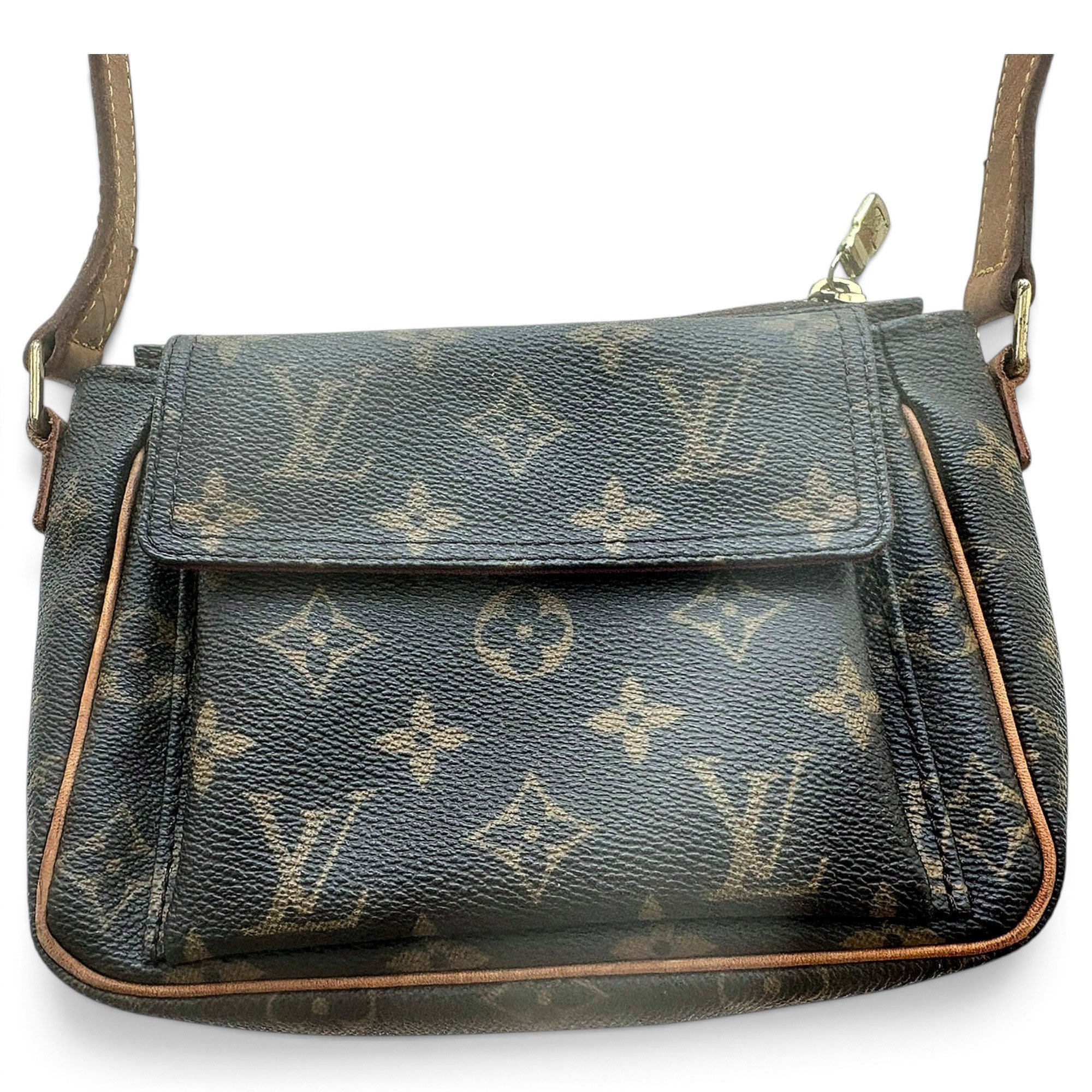 Viva Cité leather handbag