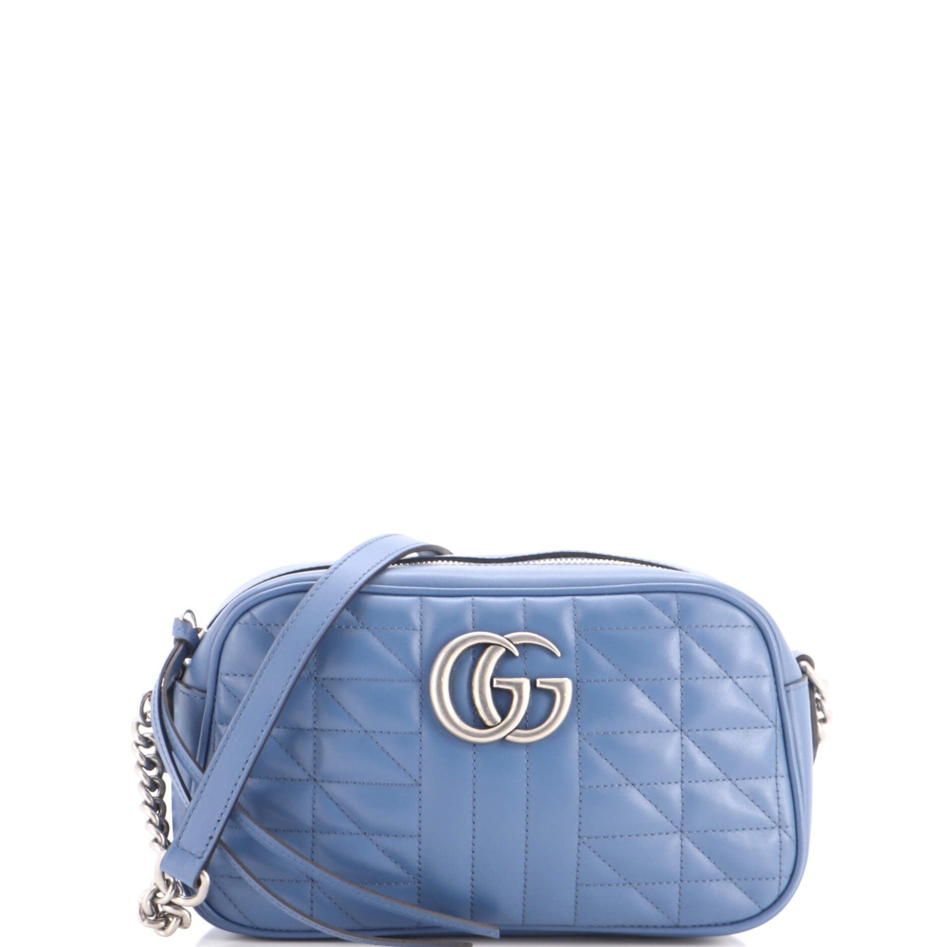 GG Marmont Shoulder Bag Mixed Matelasse Leather Small