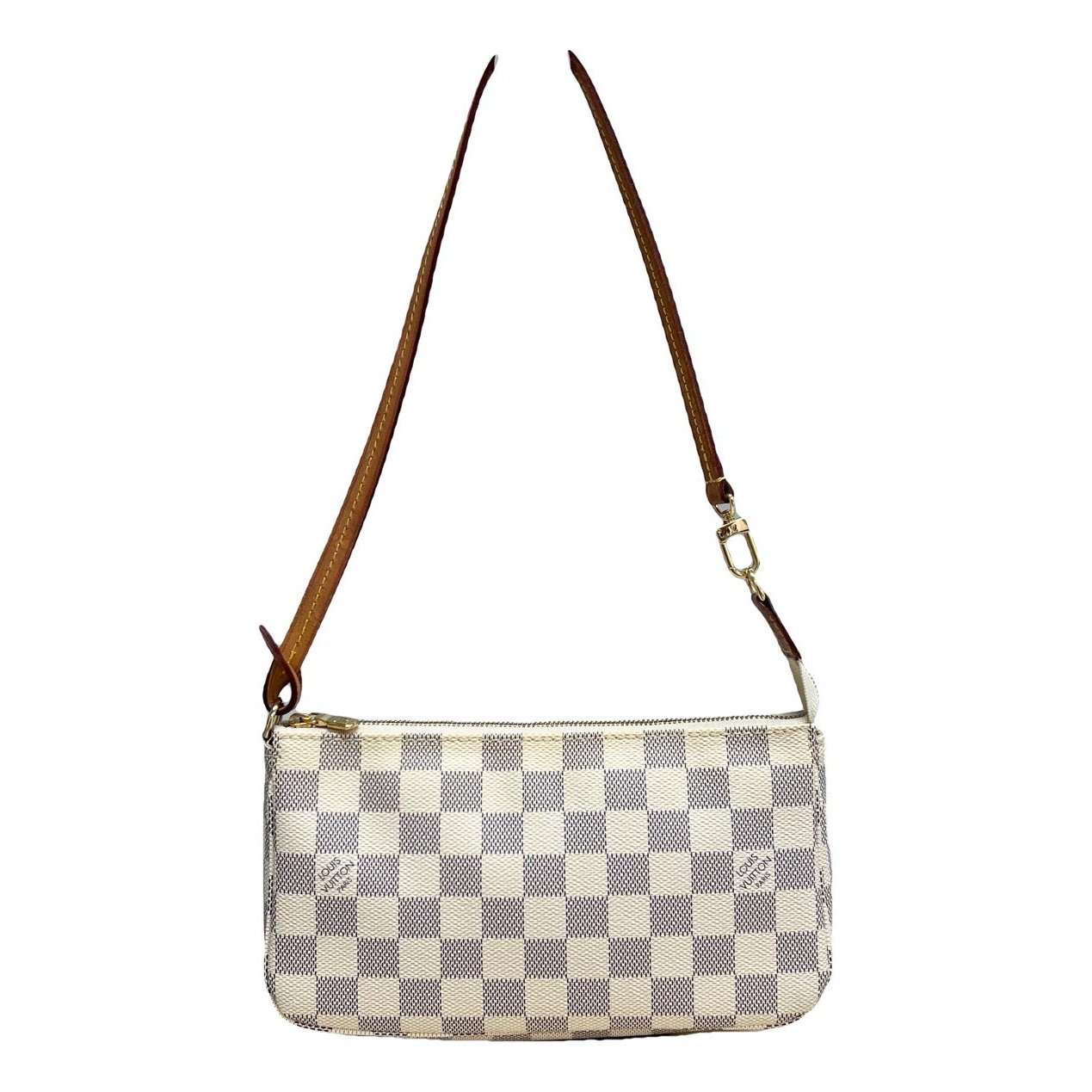 Pochette Accessoire leather handbag