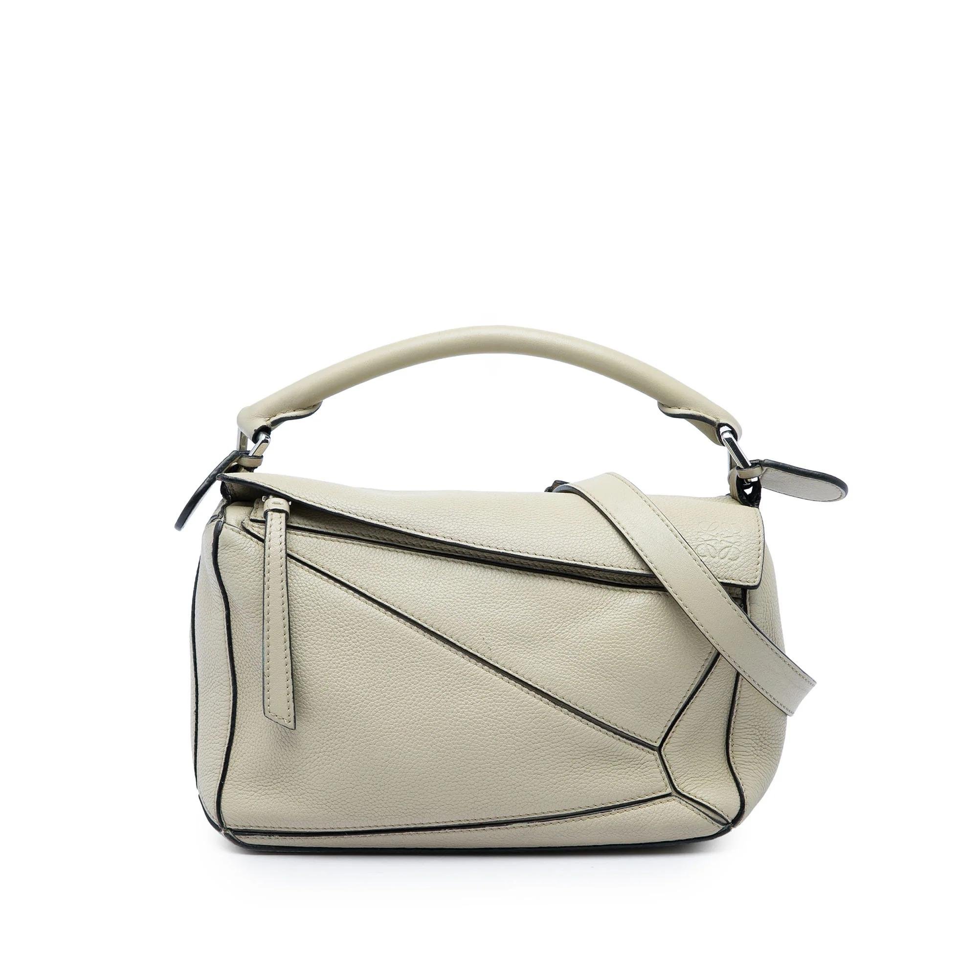 Puzzle pony-style calfskin handbag