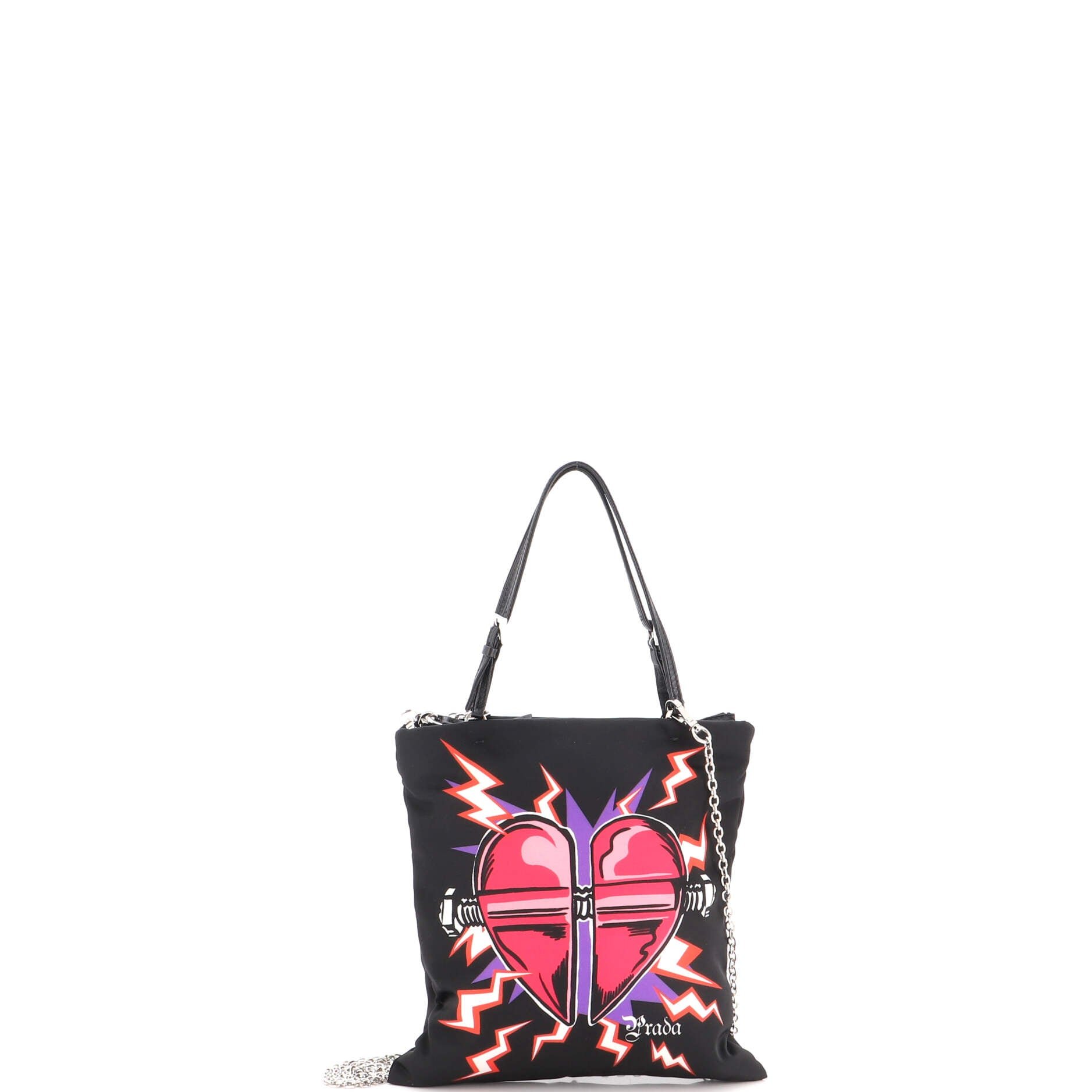 Frankenstein Flat Tote Printed Tessuto Mini
