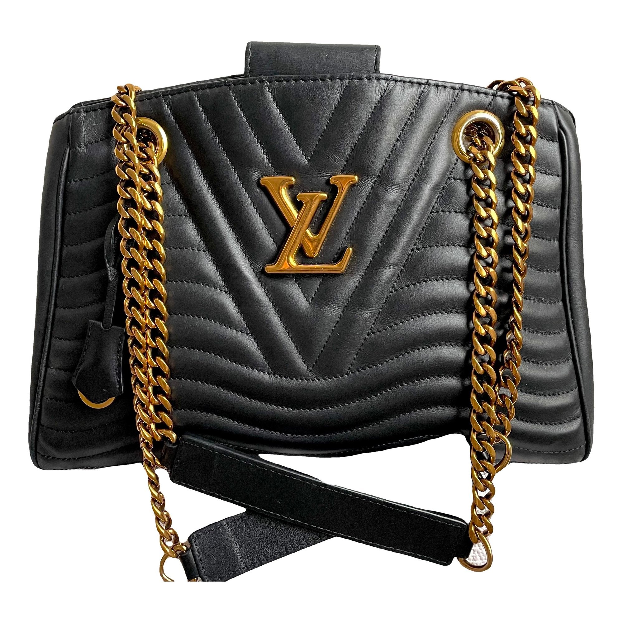 New Wave leather handbag