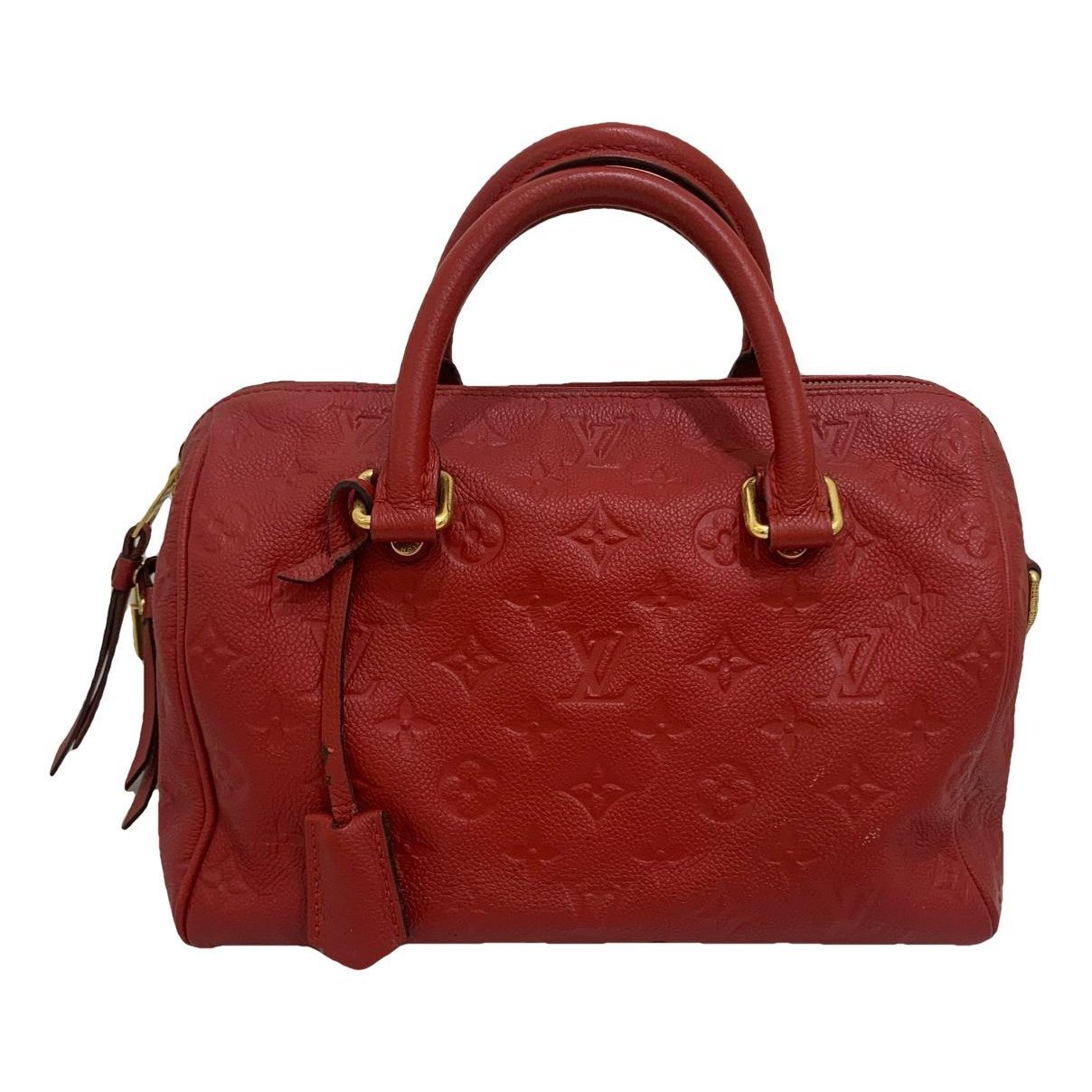Speedy leather handbag