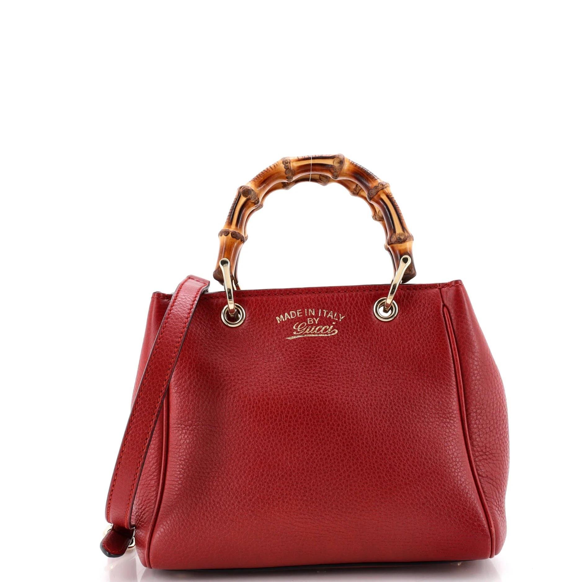 Leather handbag